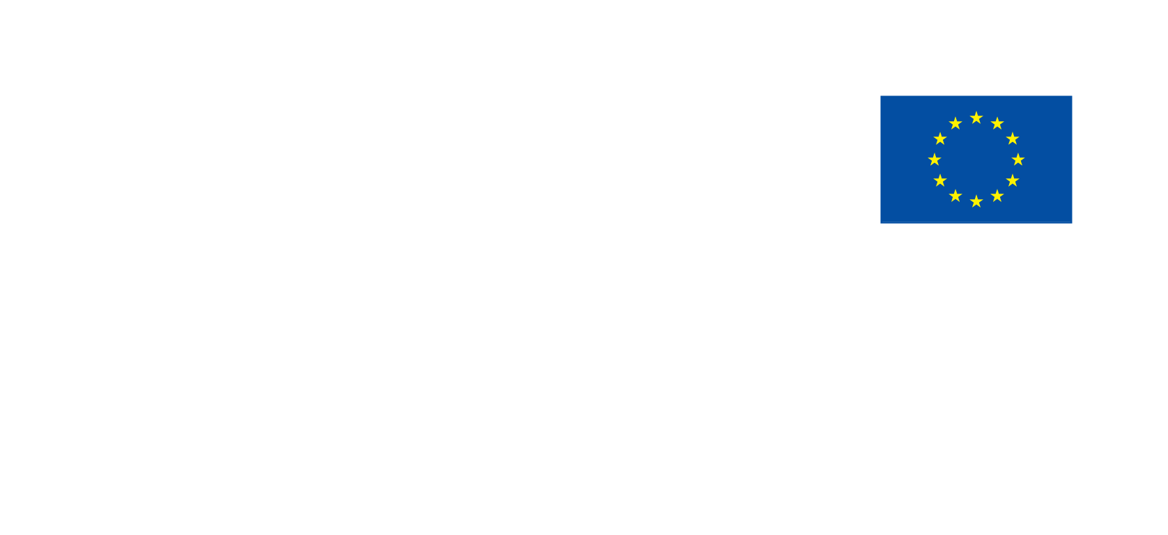 Logo Interreg GR BRIDGE en blanc