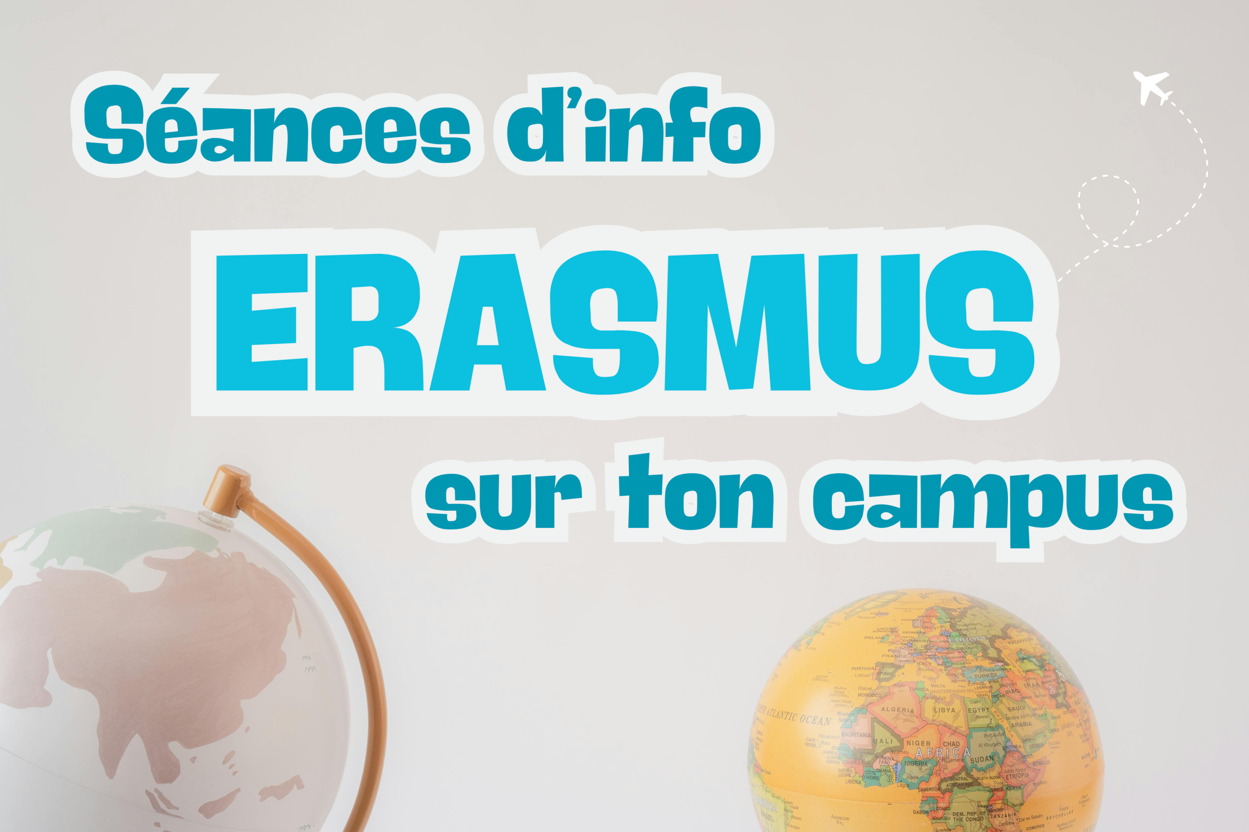 ERASMUS+ : l’agenda des séances d’info